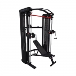 Inspire SF3 Functional Trainer with FLB2 Folding Bench and 1 Year Inspire Fitness App Subscription